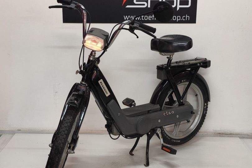 Piaggio Ciao schwarz/grau mit CH-Ausweis, Uzwil, Schweiz