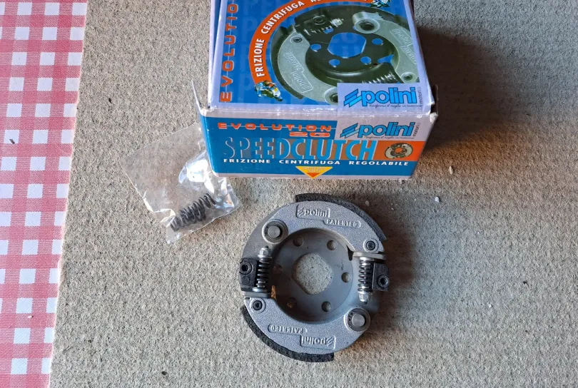 frizione Polini Piaggio Honda Peugeot, Nouveau