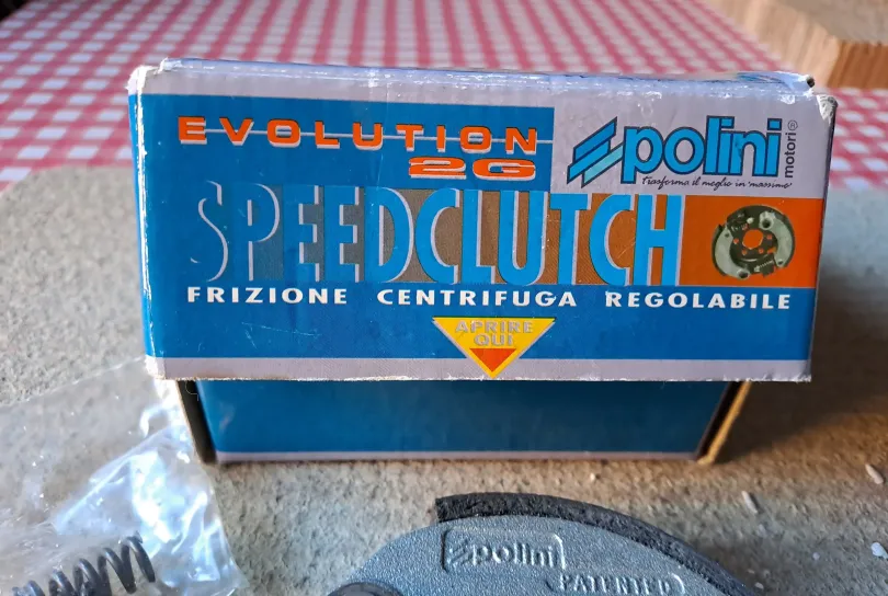 frizione Polini Piaggio Honda Peugeot, Nouveau