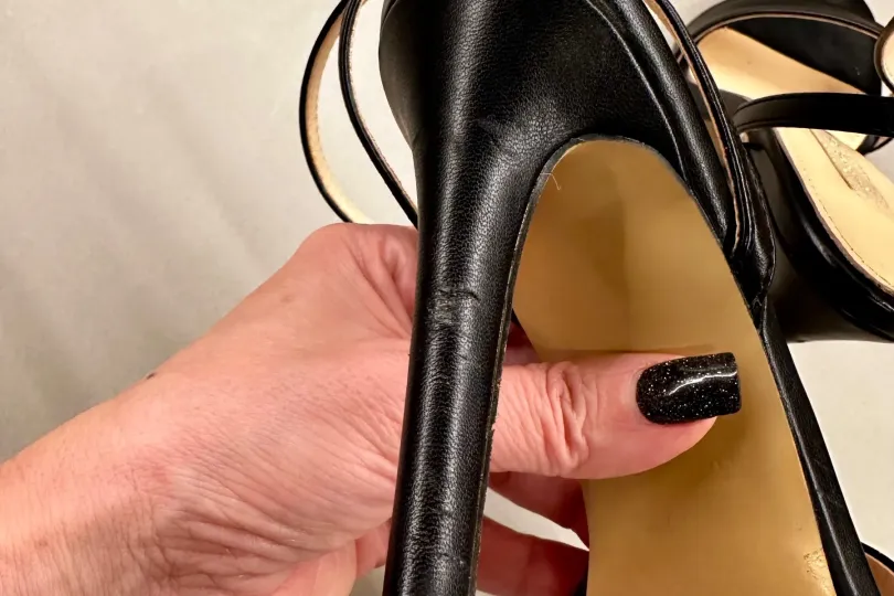 Sandalo nero con tacco by Primadonna Collection 