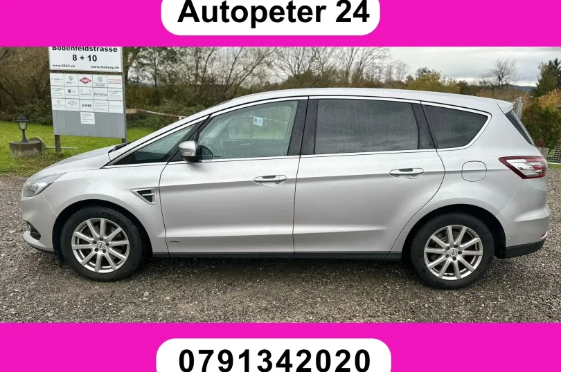 FORD S-Max 2.0 TDCi Titanium AWD PowerShift, Usagé, Suisse, Hunenberg