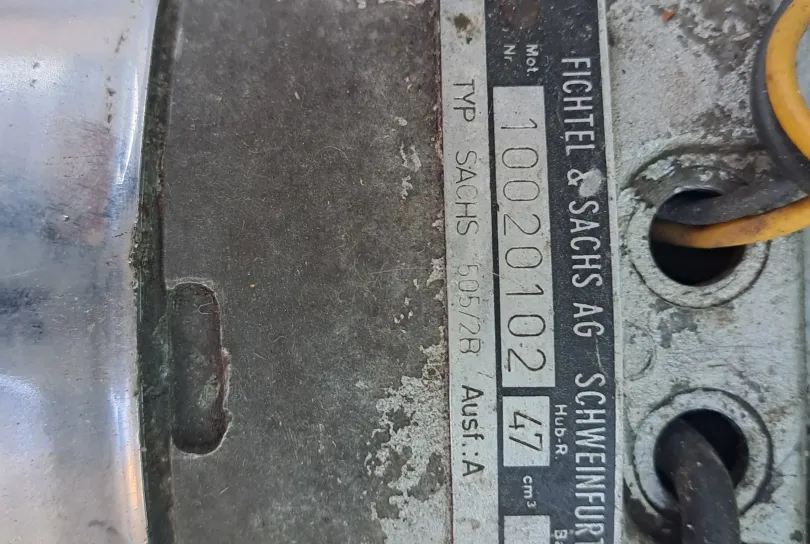 mtore Sachs 505 2B , 2 marce a mano, Usato, Svizzera, Riva San Vitale