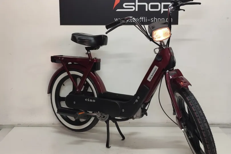 Piaggio Ciao rot Neuaufbau mit CH-Ausweis, Nuovo, Svizzera, Uzwil