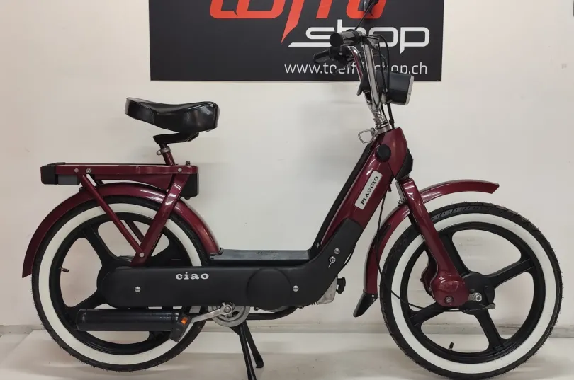 Piaggio Ciao rot Neuaufbau mit CH-Ausweis, Nuovo, Svizzera, Uzwil