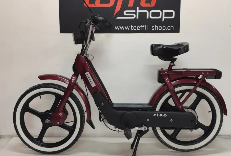 Piaggio Ciao rot Neuaufbau mit CH-Ausweis, Nuovo, Svizzera, Uzwil