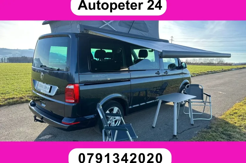 VW T6 California 2.0 Bi-TDI Beach Liberty 4Motion , Usato, Svizzera, Hunenberg