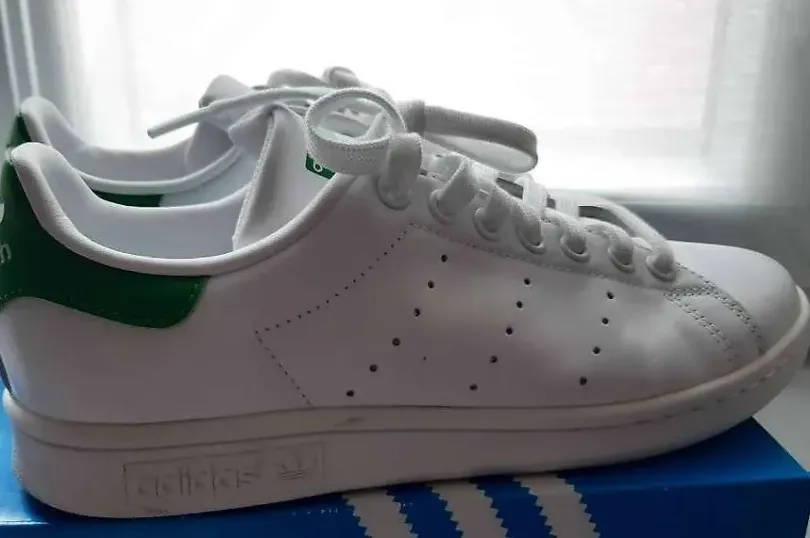 Adidas Stan Smith, size 38, white and green, Switzerland