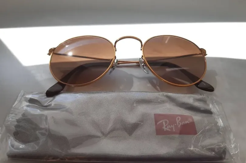 Lunettes de soleil Ray Ban, model Round Metal, new, Switzerland