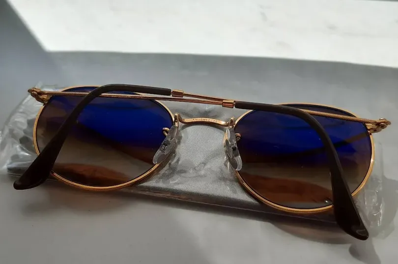 Lunettes de soleil Ray Ban, model Round Metal, new, Switzerland