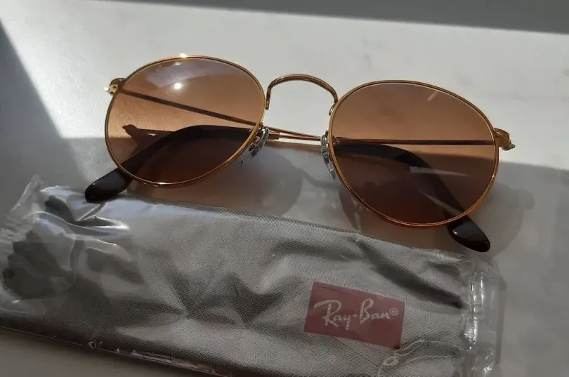 Lunettes de soleil Ray Ban, model Round Metal, new, Switzerland