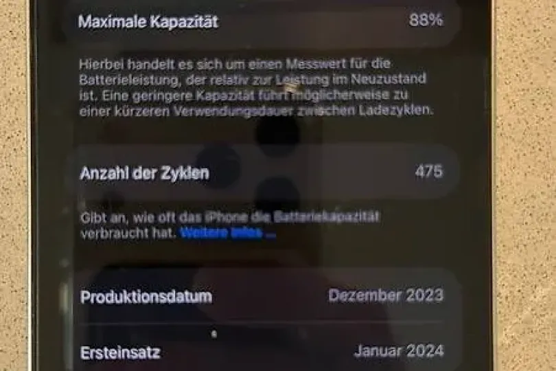 iPhone 15 pro 128Gb weiss, Switzerland