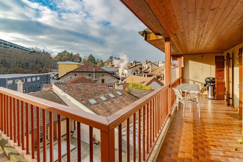 Superbe duplex en attique, Schweiz, Lausanne