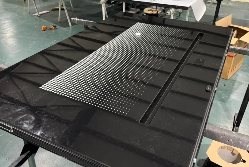 Pivot-Tür 265 cm × 173 cm, Laufen