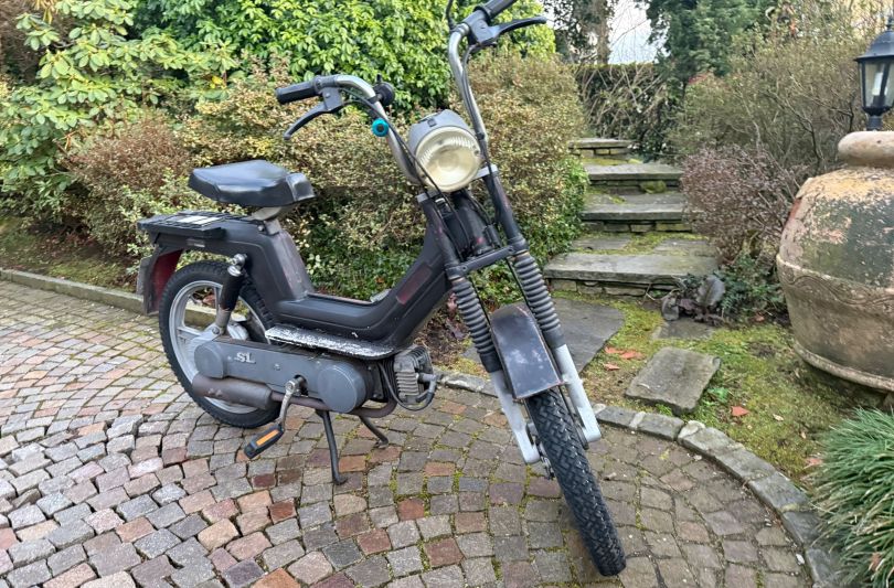 Motorino Piaggio si Montecarlo , Lugano, Switzerland