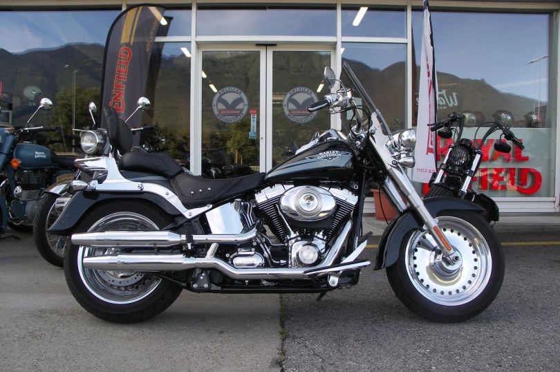 Moto Harley Davidson Fat Boy Pari al Nuovo, Gebraucht, Schweiz, Camorino