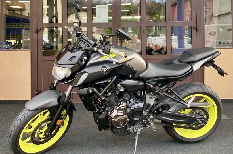 YAMAHA MT-07 ABS (Naked Bike) - ANNO 2018 -, Usagé, Suisse, Magliaso