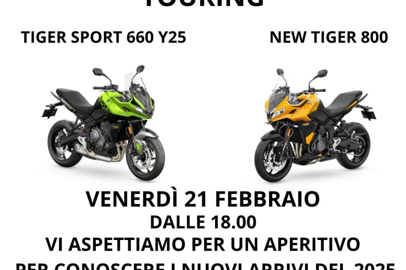 PRESENTAZIONE NUOVA TIGER SPORT 800  Petites annonces gratuites en Suisse