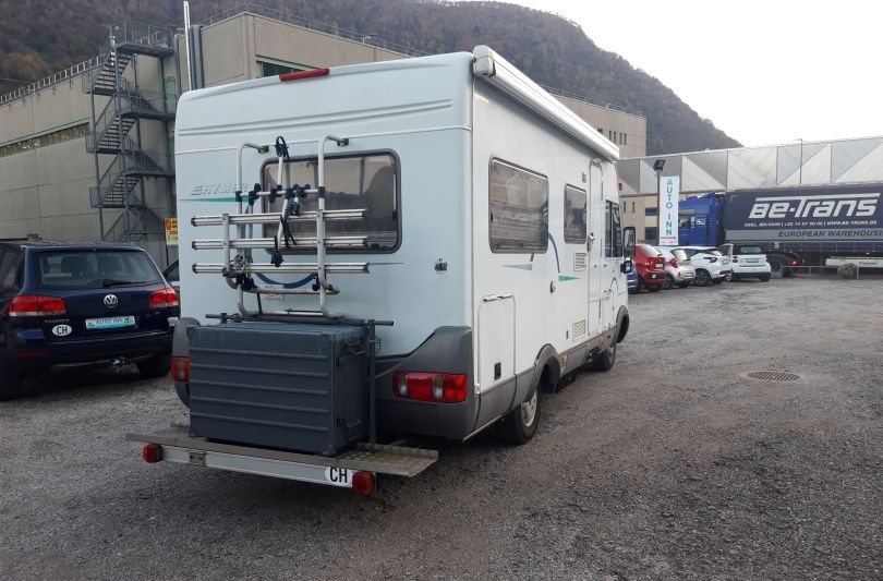 FIAT HYMER - CLIMA - PORTA MOTO, Mezzovico, Schweiz