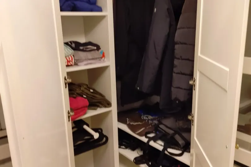 Corner Wardrobe with Complements, Suisse, Zurich