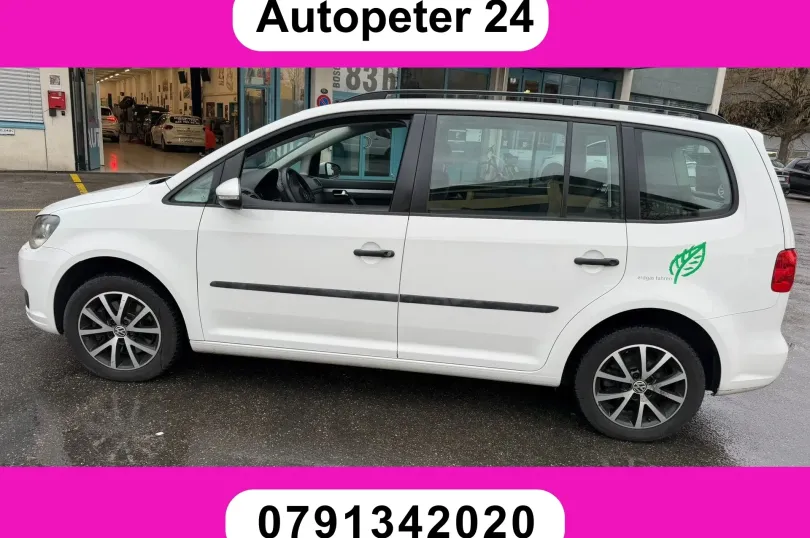 VW Touran 1.4 TSI EcoFuel Trendline, Usato, Svizzera, Hunenberg