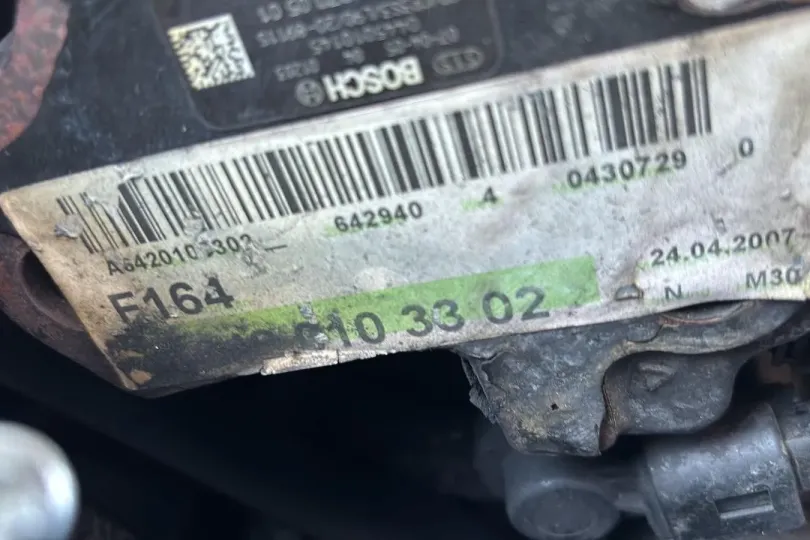 Motore MERCEDES ML320CDI TIPO 642940 