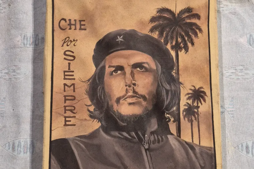 quadro di un'artista cubano,  Il Che, Svizzera, Riva San Vitale