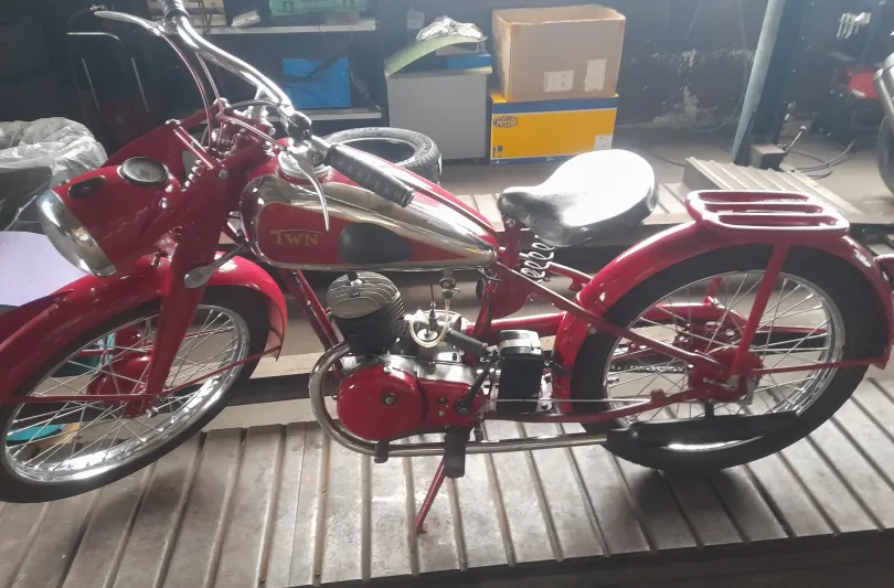 Triumf 125cc Norinberga, Usato