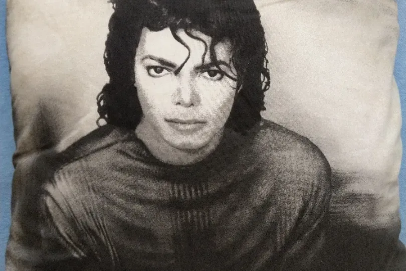Michael Jackson Pillow © Original and New, Svizzera, Bellinzona