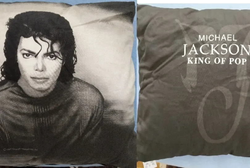 Michael Jackson Pillow © Original and New, Svizzera, Bellinzona