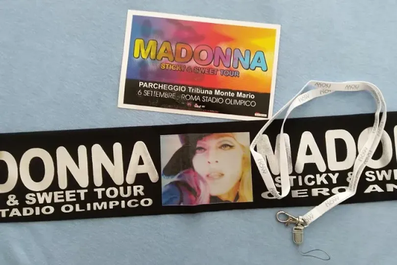 Madonna© Gadget New,original,official, limited edi, Svizzera, Bellinzona