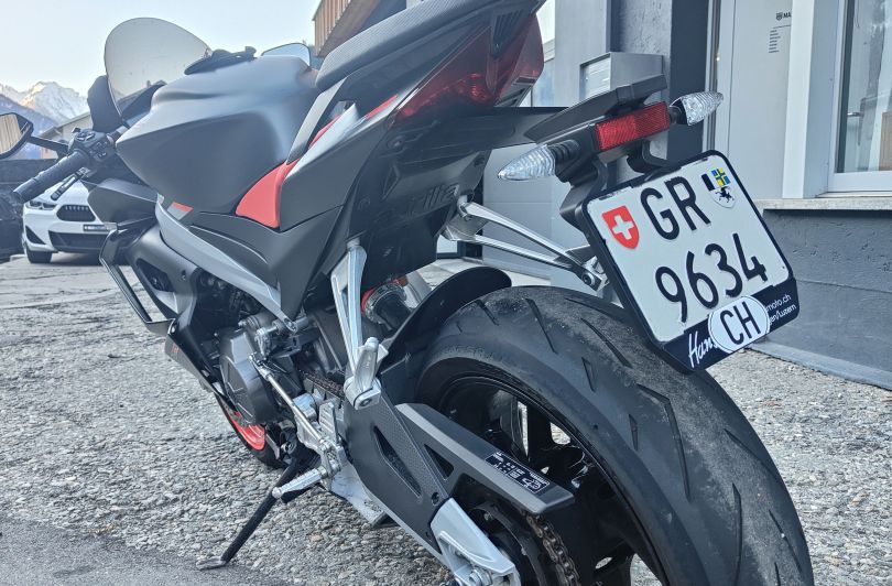 Aprilia rs 660, Mesocco, Svizzera