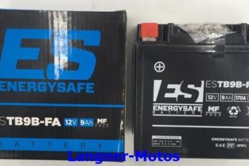  GEL Motorrad Batterie ESTB9B-FA YB9-B 12V/9AH Ves, New, Switzerland, Zihlschlacht