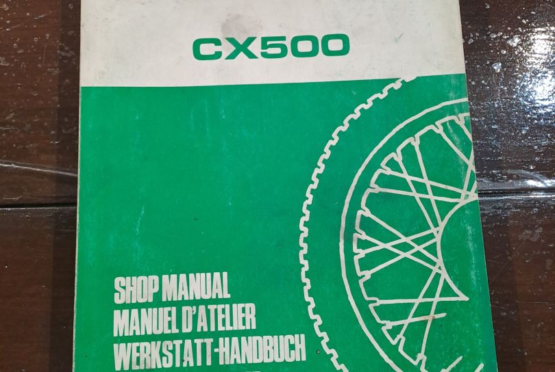 Manuale di officina per Honda CX 500, Used, Switzerland, Riva San Vitale