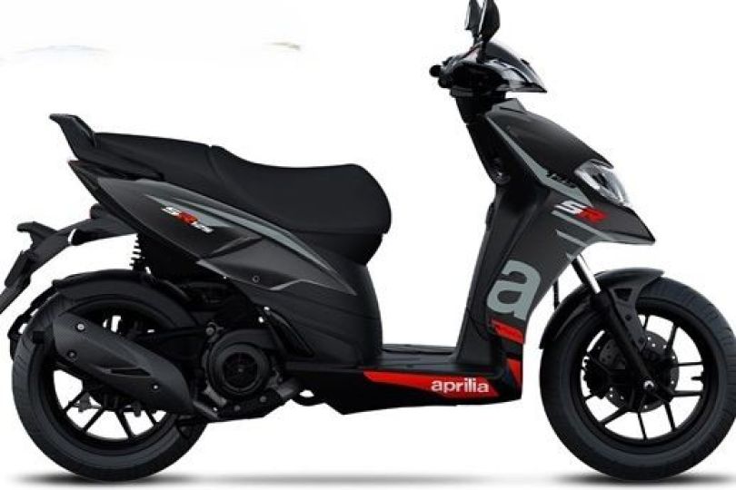 Aprilia SR 125 nera, Nouveau, Suisse, Pregassona