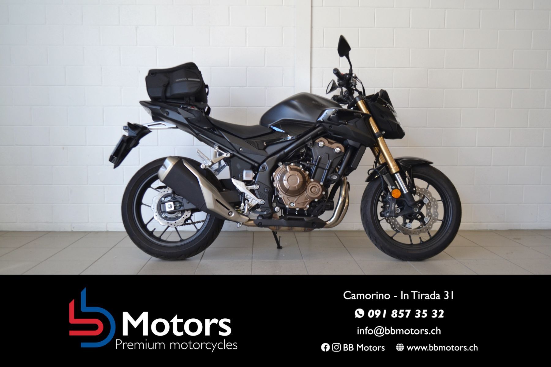 Honda Cb 500 F - Garanzia, Usagé, Suisse, Camorino