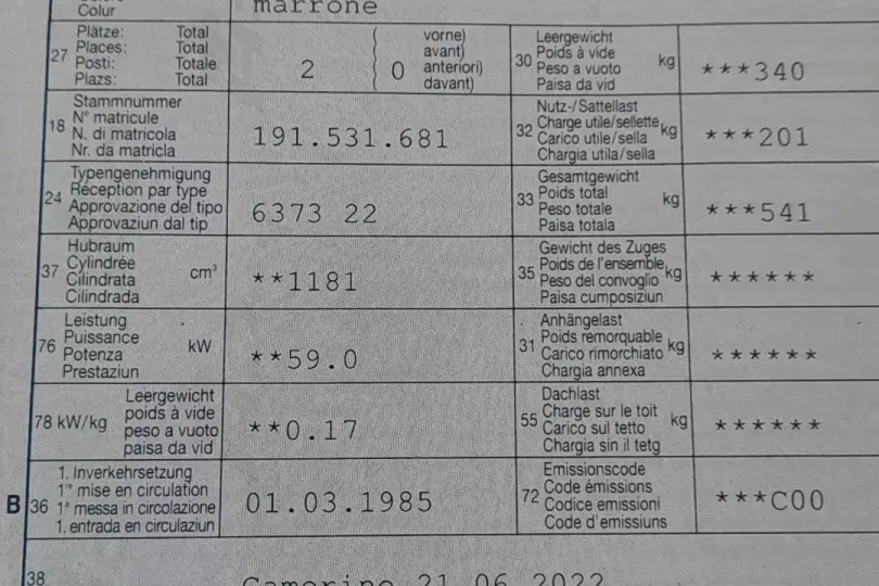 HONDA GL 1200, Usato, Svizzera, Lugano