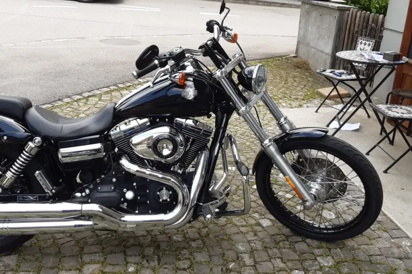 Harley Davidson fxdwg, Usagé, Suisse, Lucerne