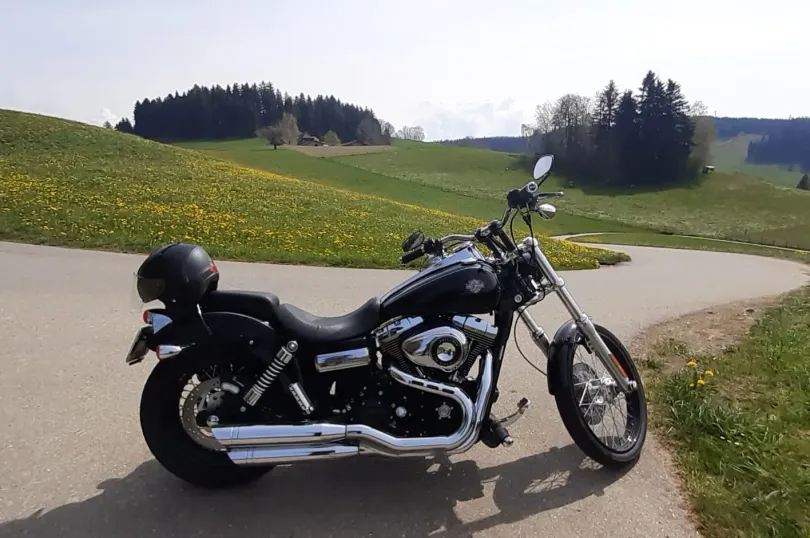 Harley Davidson fxdwg, Usagé, Suisse, Lucerne