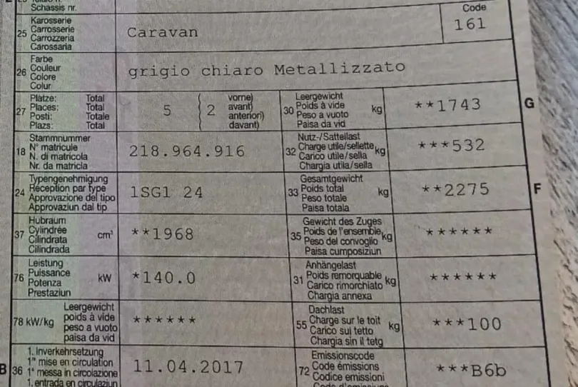 Auto Skoda 2017, Gebraucht, Schweiz, Bellinzona