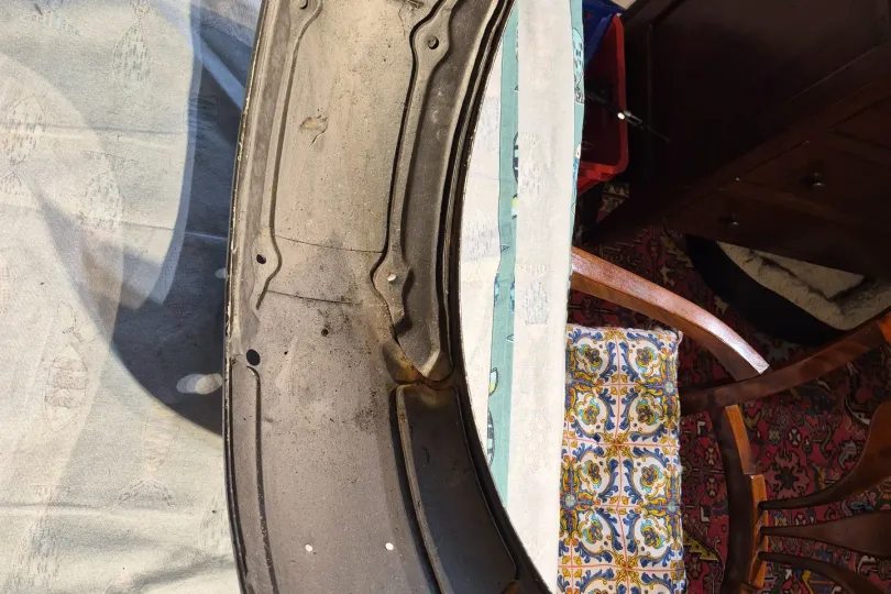 Parafango posteriore Suzuki RV 125, Svizzera, Riva San Vitale