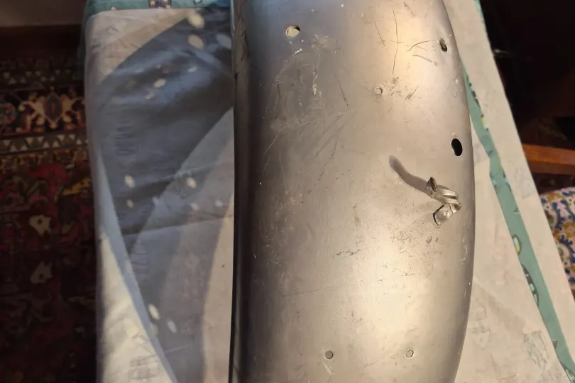 Parafango posteriore Suzuki RV 125, Svizzera, Riva San Vitale