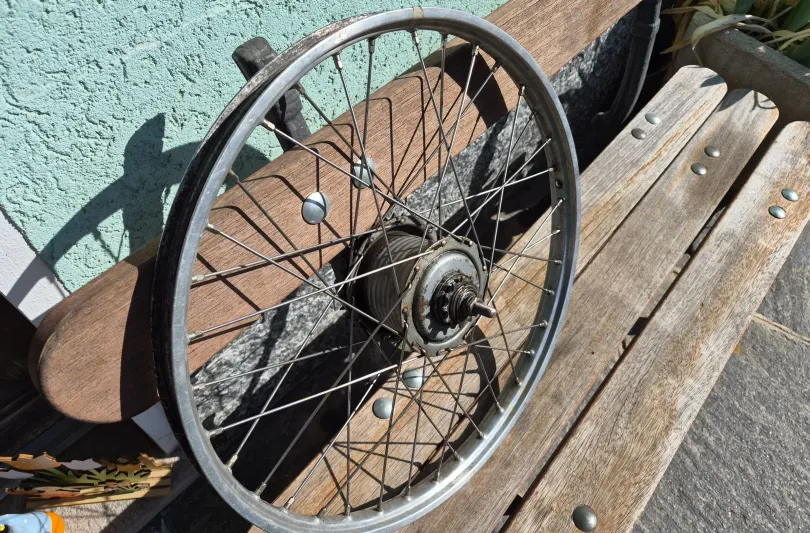 Ruota posteriore Tigra Pionier Caravelle, Usato, Svizzera, Riva San Vitale