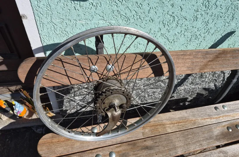 Ruota posteriore Tigra Pionier Caravelle, Usato, Svizzera, Riva San Vitale