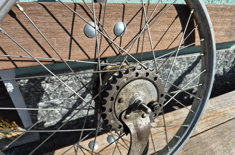 Ruota posteriore Tigra Pionier Caravelle, Usato, Svizzera, Riva San Vitale