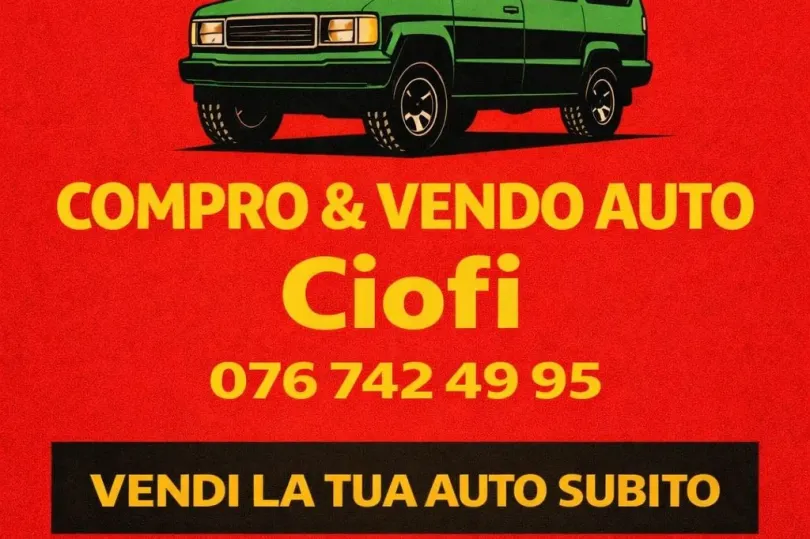 COMPRO AUTO TICINO – PAGO SUBITO! , Schweiz Kostenlose Kleinanzeigen in der Schweiz