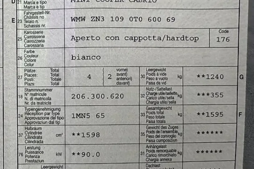 Mini Cooper Cabrio , Usato, Svizzera, Lugano