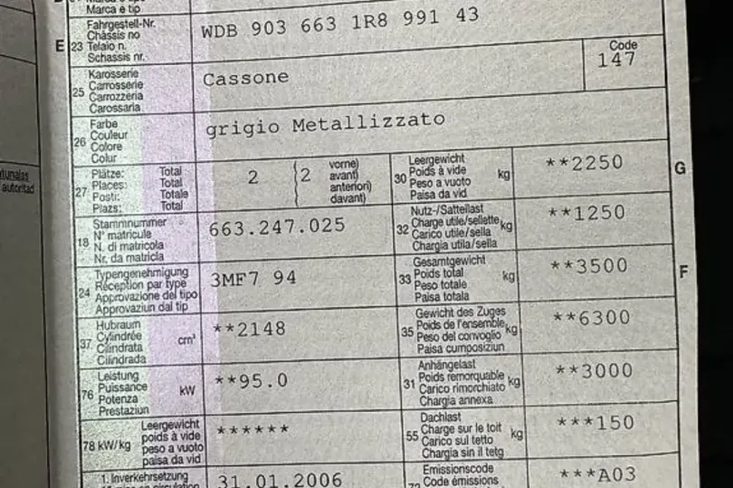 Mercedes Benz 313 CDI, Usato, Svizzera, Lugano