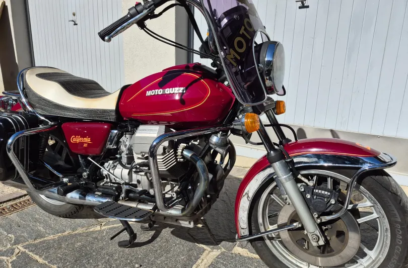 Moto Guzzi California II, Usagé, Suisse, Riva San Vitale
