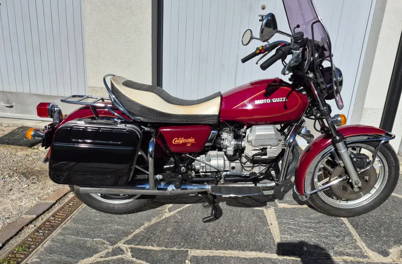 Moto Guzzi California II, Usagé, Suisse, Riva San Vitale