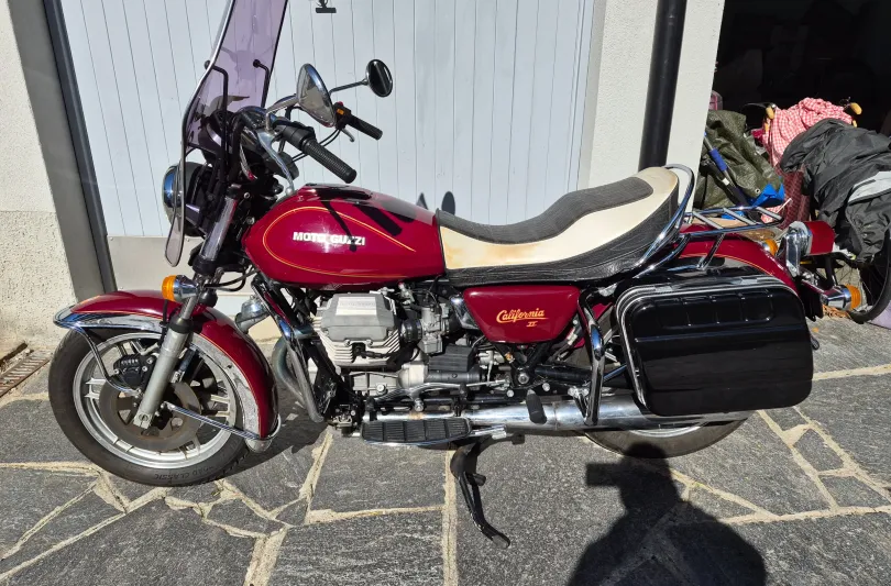 Moto Guzzi California II, Usagé, Suisse, Riva San Vitale